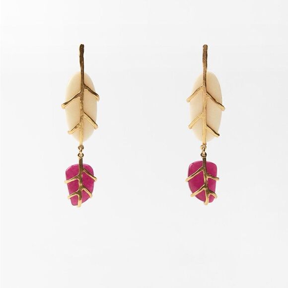 Crystal drop earrings N408 - Picture 1 of 6